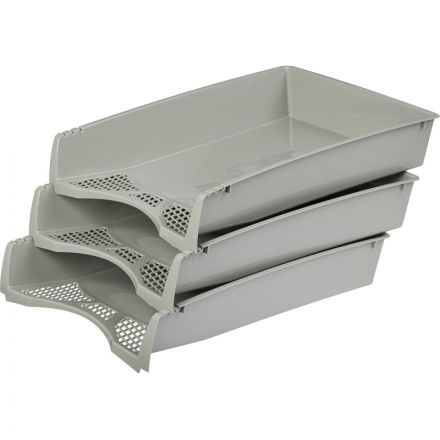Лоток горизонтальный Attache Economy Офис Класс серый Лоток горизонтальный Attache Economy Офис Класс серый