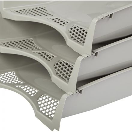 Лоток горизонтальный Attache Economy Офис Класс серый Лоток горизонтальный Attache Economy Офис Класс серый