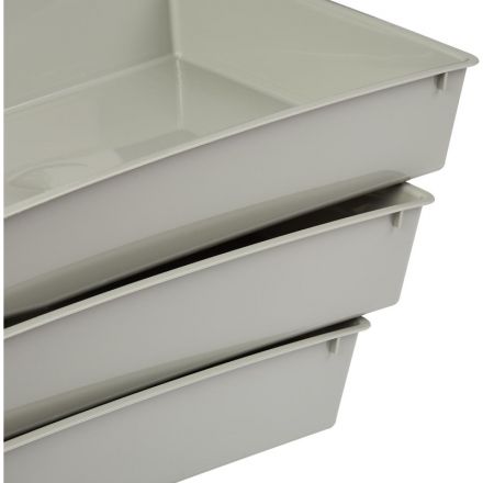 Лоток горизонтальный Attache Economy Офис Класс серый Лоток горизонтальный Attache Economy Офис Класс серый