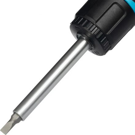 Отвертка складная Topfort со встроен.трещоткой 5Х и бит 13 пред наб(576113)