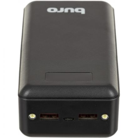 Внешний аккумулятор Buro BPF30D 30000mAh 3A QC PD 22.5W 2xUSB (BPF30D22PBK)