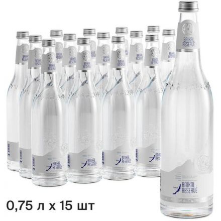 Вода минеральная Байкал Резерв/Baikal Reserve леч-ст, прир, 0,75л