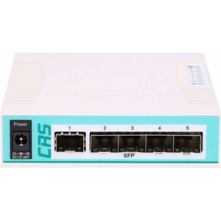 Коммутатор MikroTik Cloud Router Switch CRS106-1C-5S управляемый