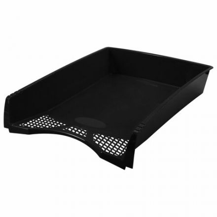 Лоток горизонтальный для бумаг STAFF "Profit", A4 (330х260х60 мм), полипропилен, черный, 237269 Лоток горизонтальный для бумаг STAFF "Profit", A4 (330х260х60 мм), полипропилен, черный, 237269
