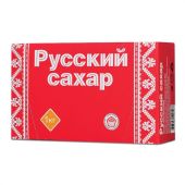 Сахар-рафинад РУССКИЙ 1 кг (180 кусочков, размер 15х16х21 мм)