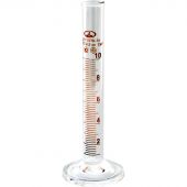 Цилиндр 1-10-2 с нос. и стеклян. основанием 10004308, 12шт/уп