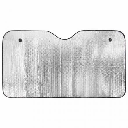 Шторка солнцезащитная 150х80 см для лобового стекла автомобиля, на присосках, DASWERK (ДАСВЕРК), 671253