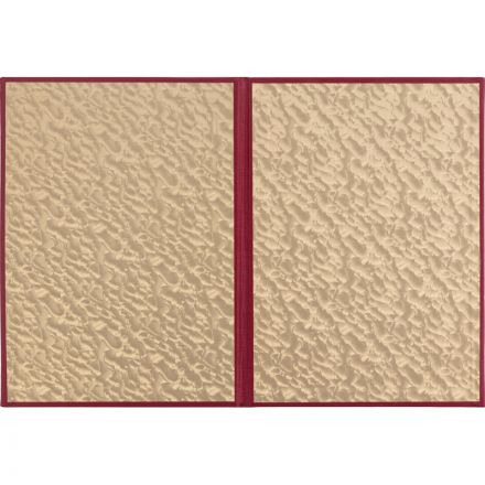 Папка адресная Флаг и герб Росси  А4 балакрон красная