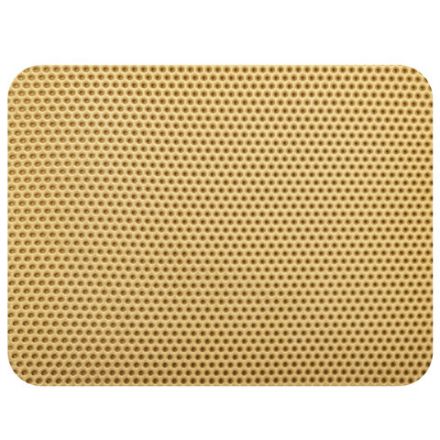 Коврик EVA / ЭВА универсальный 35х45 см ячеистый (СОТЫ) применим для сушки посуды, кухни, ванной, животных, цвет БЕЖЕВЫЙ LAIMA, 608715