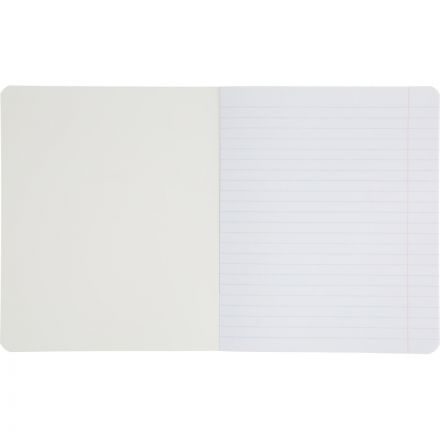 Тетрадь школьная А5,12 л. линия, скреп. Пастель Бирюзовый, 82148