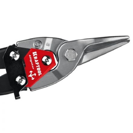 Ножницы прямые по металлу KRAFTOOL Alligator, 250 мм