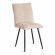 Стул обеденный Sweet LT, велюр, бежевый/черный, 7, 41х55х88 см