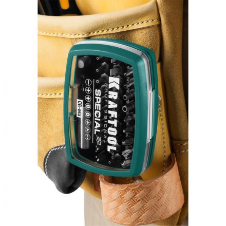 Набор бит специальных KRAFTOOL  SPECIAL-32 предмета, Cr-Mo (2610-H32)