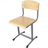 Стул ученический MET_ Универсал 6г.р. серый Стул ученический MET_ Универсал 6г.р. серый