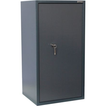 Сейф BRABIX "КМ-900Т", 900х470х400 мм, 51 кг, ключевой замок + 2 полки, трейзер, крепление к стене, 291168 Сейф BRABIX "КМ-900Т", 900х470х400 мм, 51 кг, ключевой замок + 2 полки, трейзер, крепление к стене, 291168