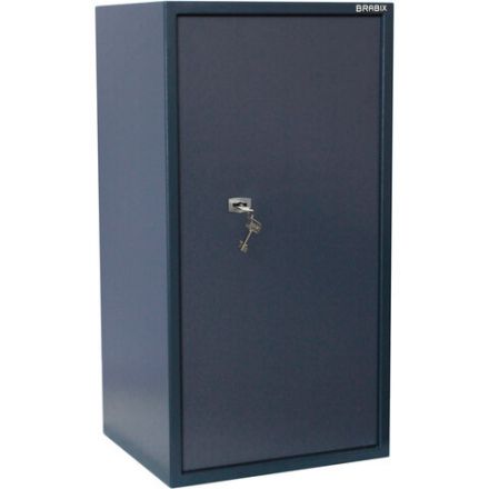 Сейф BRABIX "КМ-900Т", 900х470х400 мм, 51 кг, ключевой замок + 2 полки, трейзер, крепление к стене, 291168 Сейф BRABIX "КМ-900Т", 900х470х400 мм, 51 кг, ключевой замок + 2 полки, трейзер, крепление к стене, 291168