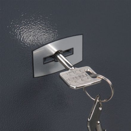 Сейф BRABIX "КМ-900Т", 900х470х400 мм, 51 кг, ключевой замок + 2 полки, трейзер, крепление к стене, 291168 Сейф BRABIX "КМ-900Т", 900х470х400 мм, 51 кг, ключевой замок + 2 полки, трейзер, крепление к стене, 291168