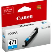 Картридж струйный Canon CLI-471 C (0401C001) гол. для PIXMAMG5740/6840