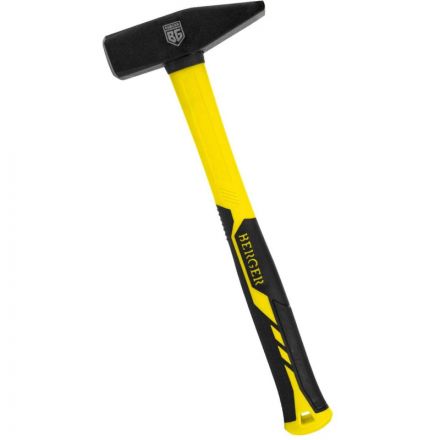 Молоток слесарный кованый, фибергласс.рукоятка, 500 г. 327 мм BERGER BG1514 Молоток слесарный кованый, фибергласс.рукоятка, 500 г. 327 мм BERGER BG1514
