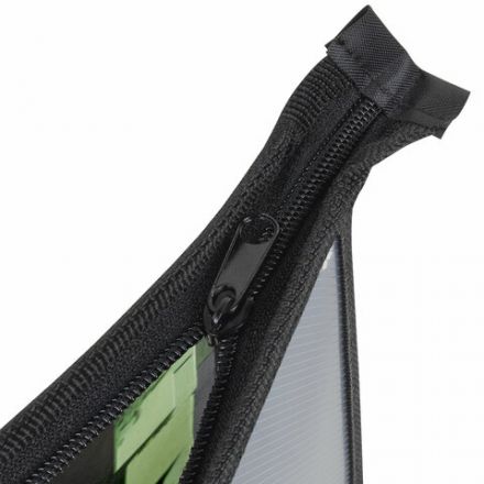 Папка для труда BRAUBERG А4, 2 отделения, пластик, молния сверху, органайзер, "Module blocks", 273400