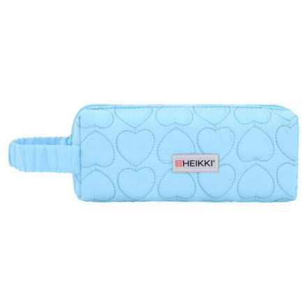 Пенал-косметичка HEIKKI (ХЕЙКИ) с ручкой, 1 отделение, стеганый полиэстер, 21х8х5 см, голубой, 273607 Пенал-косметичка HEIKKI (ХЕЙКИ) с ручкой, 1 отделение, стеганый полиэстер, 21х8х5 см, голубой, 273607