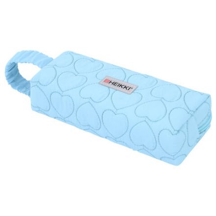 Пенал-косметичка HEIKKI (ХЕЙКИ) с ручкой, 1 отделение, стеганый полиэстер, 21х8х5 см, голубой, 273607 Пенал-косметичка HEIKKI (ХЕЙКИ) с ручкой, 1 отделение, стеганый полиэстер, 21х8х5 см, голубой, 273607