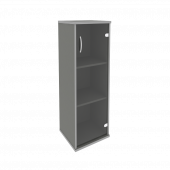 Riva Шкаф средний узкий правый А.СУ-2.4 (R) Металлик 404*365*1215