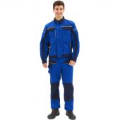 Костюм рабочий летний муж. л31-КБР син/вас (р.44-46) 182-188