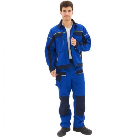 Костюм рабочий летний муж. л31-КБР син/вас (р.44-46) 182-188