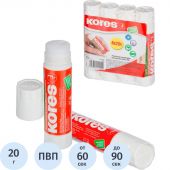 Клей-карандаш Kores 20 г (4 штуки в упаковке)