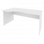 Riva Стол криволинейный левый А.СА-1 (L) Белый 1600*900*750