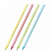 Карандаш чернографитный BIC, 1 шт., "Evolution Stripes", HB, корпус ассорти, 918487