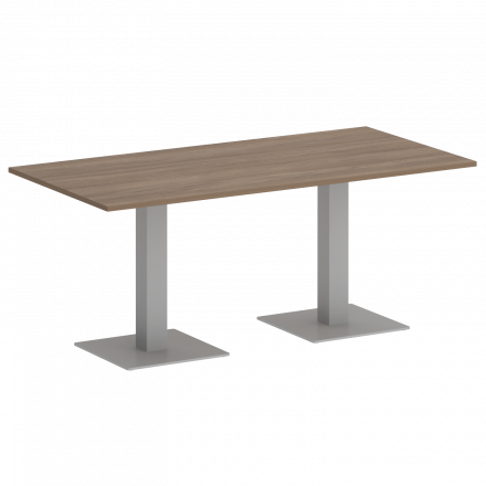 Home Office Стол прямоугольный VR.SP-5-180.2 Дуб аризона/Серый металл 1800*900*753