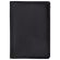 Обложка для паспорта и документов 7 в 1 натуральная кожа, без тиснения, черная, BRAUBERG, 238196