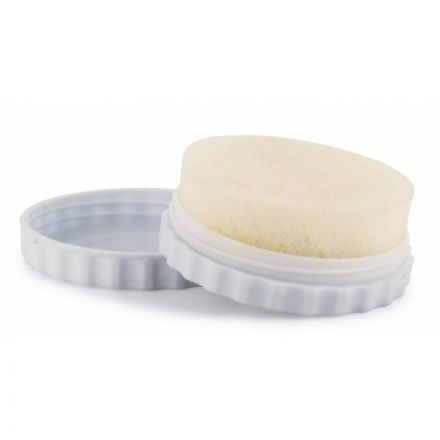 Губка для обуви круглая 100 штук