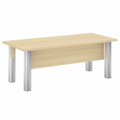 Yalta Стол руководителя M-LT.D-20.1 Акация/Нерж. сталь 2000*900*750 Yalta Стол руководителя M-LT.D-20.1 Акация/Нерж. сталь 2000*900*750