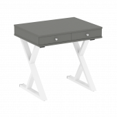 Home Office Стол письменный VR.SP-1-79.M Металлик/Белый металл 794*600*750