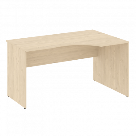 Nova S Стол криволинейный правый В.СА-2 (R) Бук артизан 1400*900*750 Nova S Стол криволинейный правый В.СА-2 (R) Бук артизан 1400*900*750