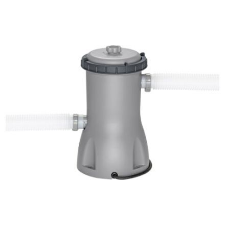 Каркасный бассейн, фильтр-насос 3028 л/ч, лестница, тент "Steel Pro Max" 457х107 см, 14970 л, усиленный каркас, BESTWAY, 56488