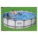 Каркасный бассейн, фильтр-насос 3028 л/ч, лестница, тент "Steel Pro Max" 457х107 см, 14970 л, усиленный каркас, BESTWAY, 56488