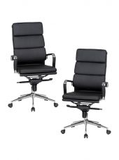 Набор 2 шт Офисное кресло для руководителей DOBRIN ARNOLD, чёрный