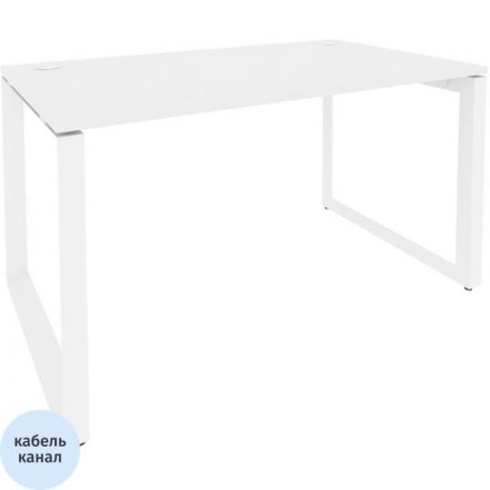 Стол ONIX-О О на металлокаркасе O.MO-SP-3.8 белый бриллиант/белый Ш1380 Стол ONIX-О О на металлокаркасе O.MO-SP-3.8 белый бриллиант/белый Ш1380