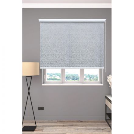 Рулонная штора ARX_Катальпа светло-серый 040x160 Мини