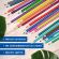 Карандаши цветные супермягкие яркие BRAUBERG MAX, 50 цветов, трехгранные, грифель 3,3 мм, натуральное дерево, 181860