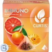Чай Curtis черный Immuno,ароматизированный,средний лист, 15шт/уп