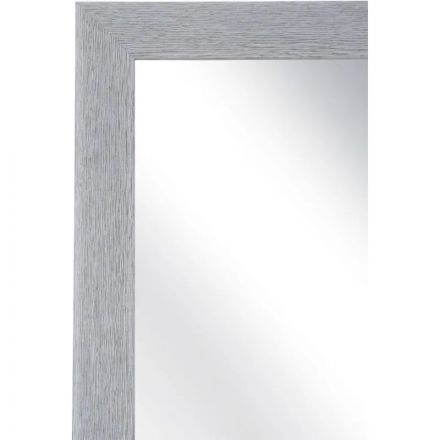 Зеркало МГЛ_настенное Комус Мебель НБ73 (600x1400) багет ПЛС серый