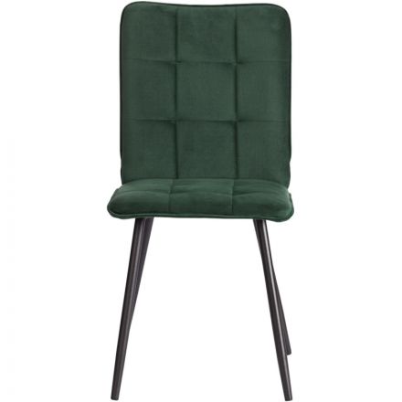 Стул Комус Мебель Flame велюр, 41х55х89, Deep Forest (изумруд) Стул Комус Мебель Flame велюр, 41х55х89, Deep Forest (изумруд)