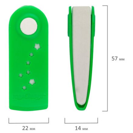 Ластик ЮНЛАНДИЯ "Юнландик-астронавт", 57х22х14 мм, пластиковый футляр, ассорти, 229564