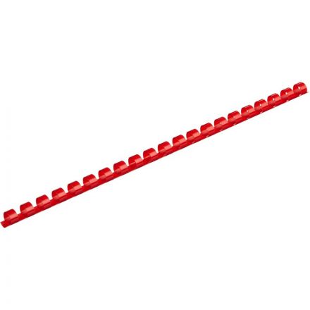 Пружины для переплета пластиковые Promega office 10 мм красные (100 штук в упаковке)