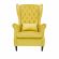 Кресло Leset Винтаж V28 желтый, Ткань Велюр